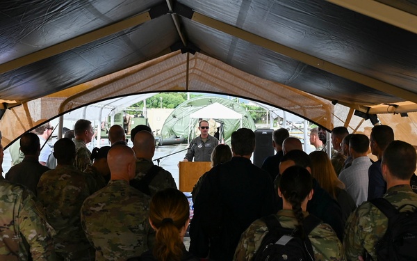 354 AEW hosts SECAF, CMSAF