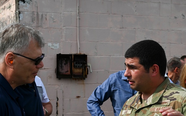 354 AEW hosts SECAF, CMSAF
