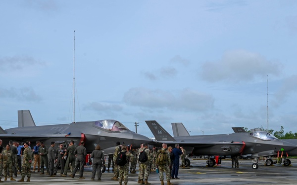 354 AEW hosts SECAF, CMSAF
