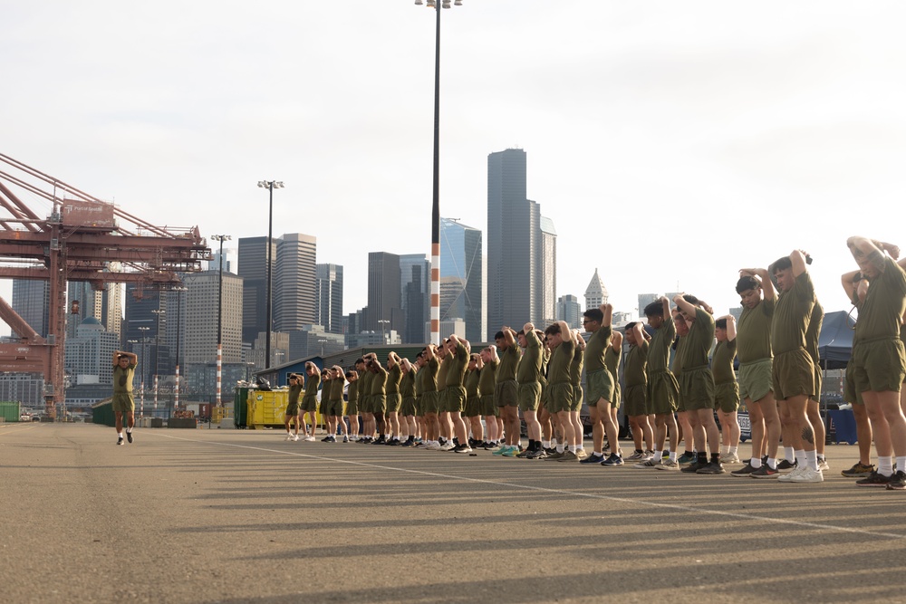 Seattle Fleet Week Formation Run