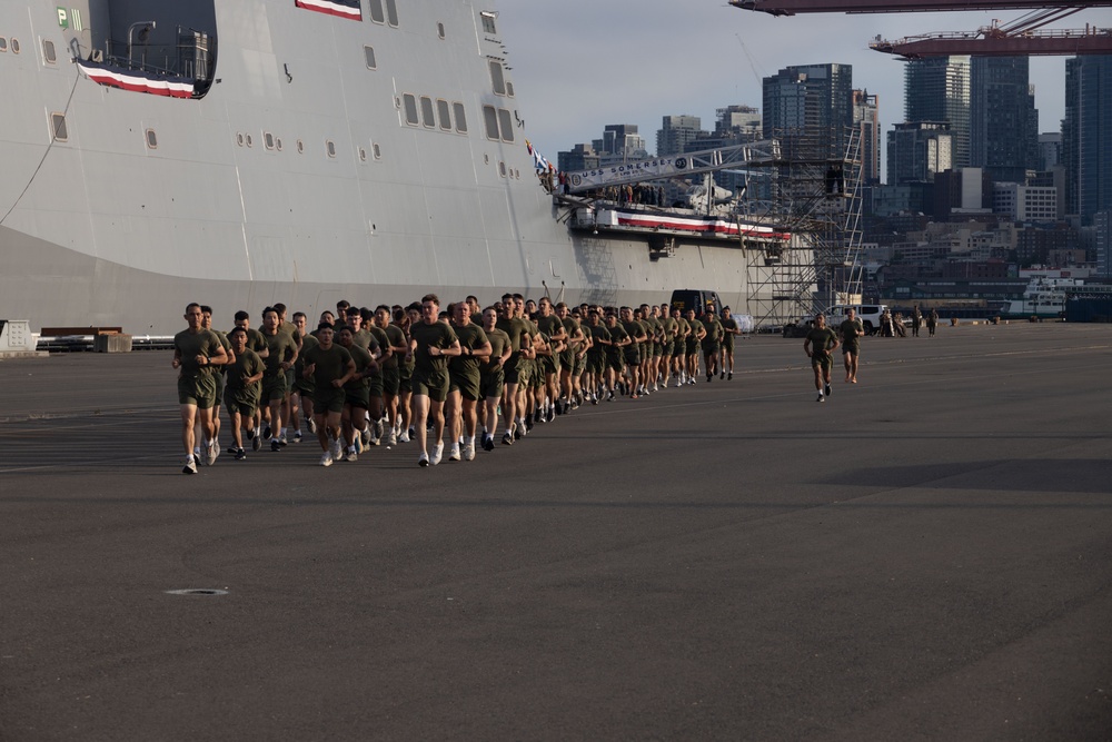 Seattle Fleet Week Formation Run