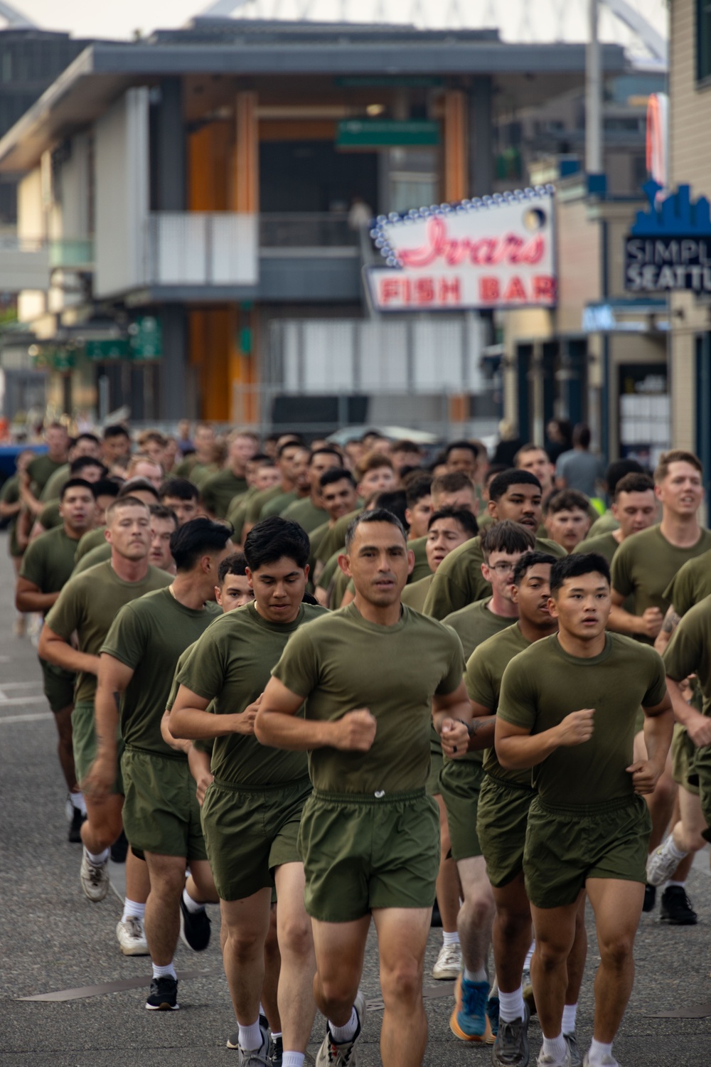 Seattle Fleet Week Formation Run