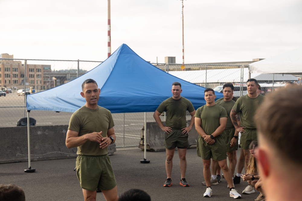 Seattle Fleet Week Formation Run