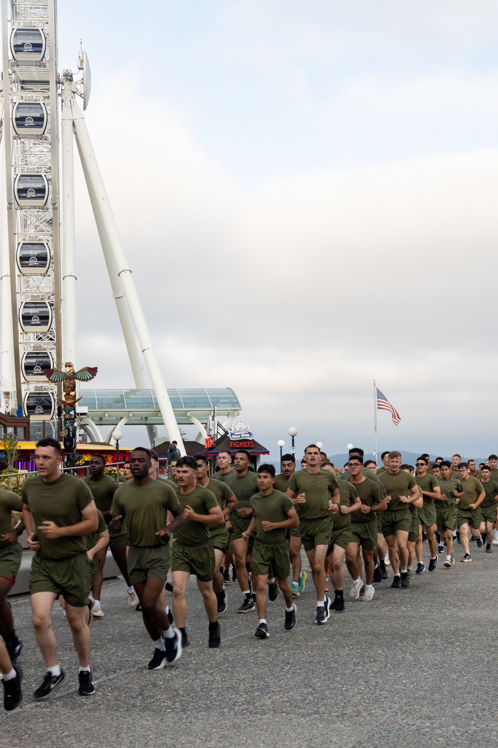 Seattle Fleet Week Formation Run
