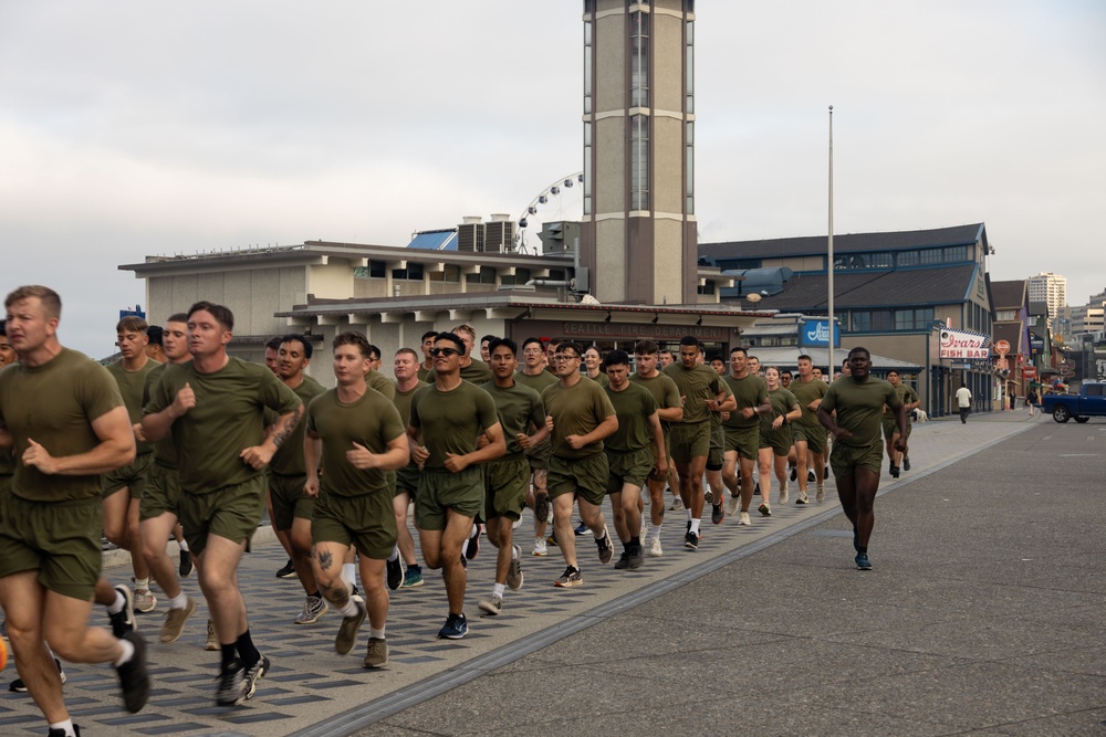 Seattle Fleet Week Formation Run