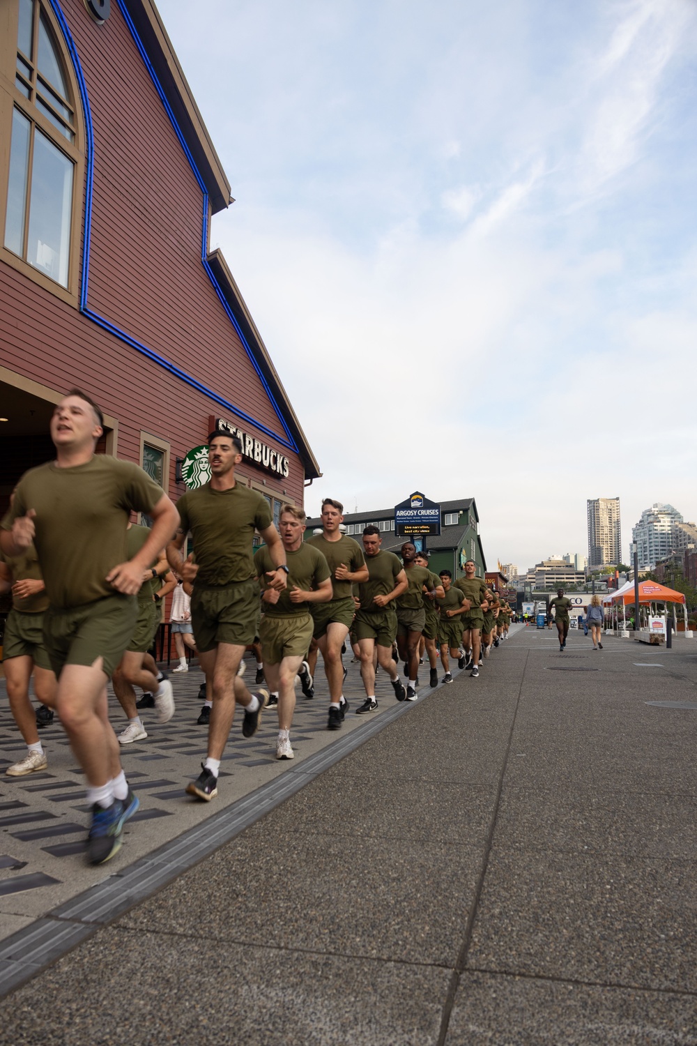 Seattle Fleet Week Formation Run