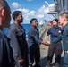 Commander, Task Force 76, Visits Fueling at Sea Station aboard USS America (LHA 6)
