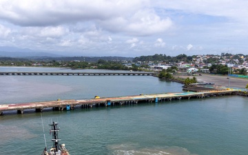 USNS Comfort Departs Costa Rica