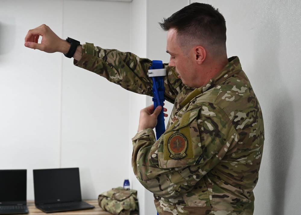 354th AEW paramedics teach casualty care during REFORPAC 25