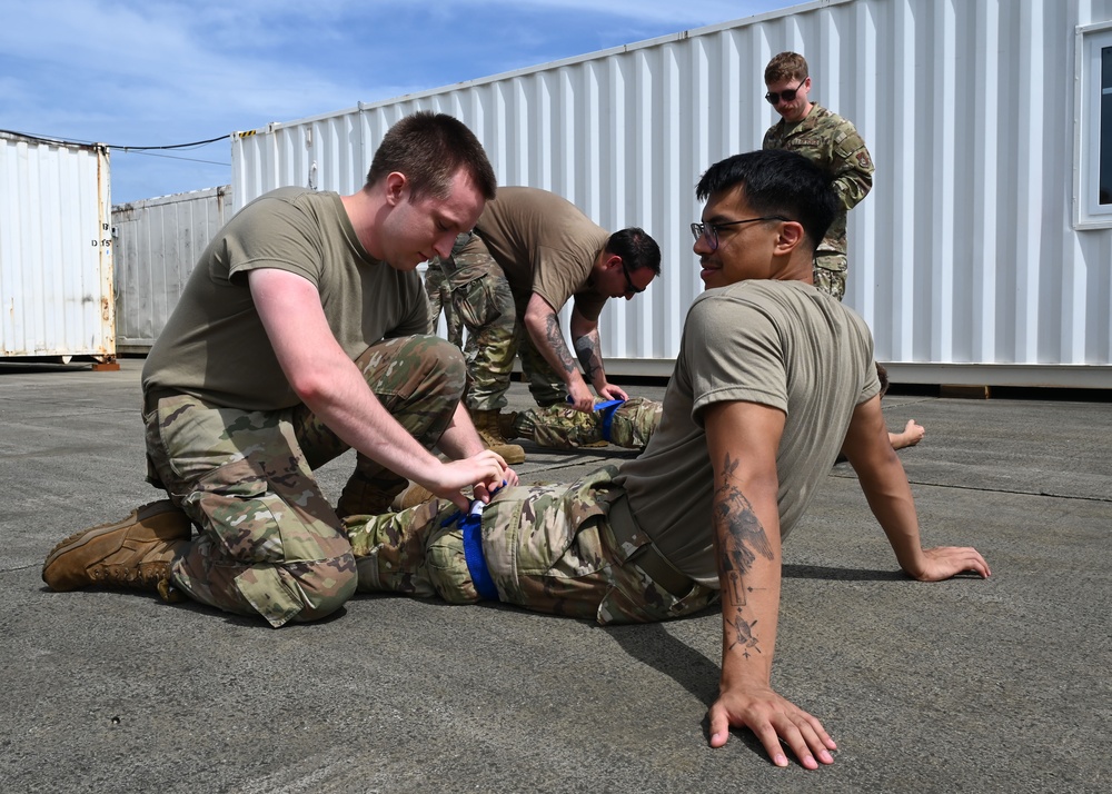 354th AEW paramedics teach casualty care during REFORPAC 25