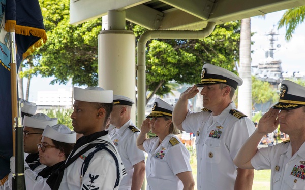 Destroyer Squadron (DESRON) 1 Change of Command