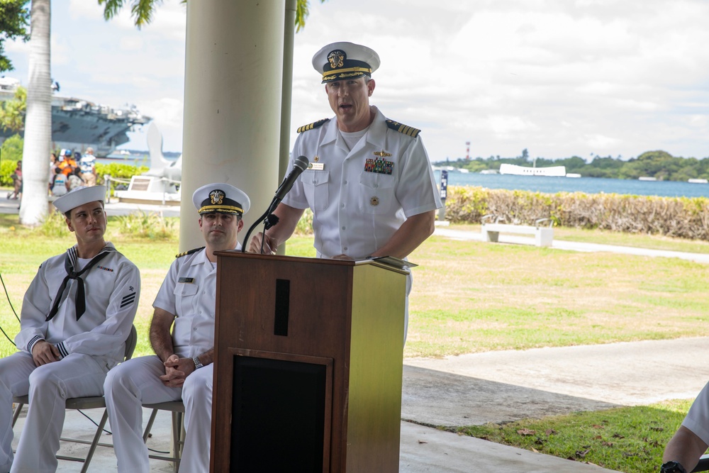 Destroyer Squadron (DESRON) 1 Change of Command