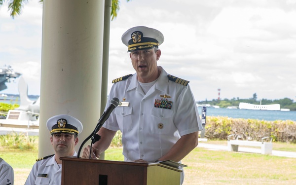 Destroyer Squadron (DESRON) 1 Change of Command