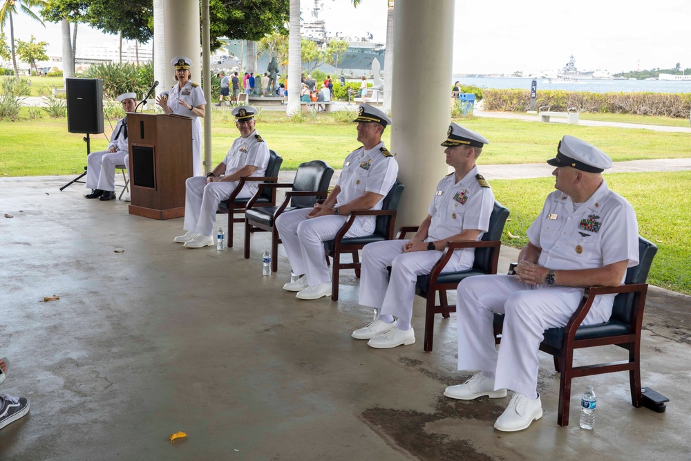 Destroyer Squadron (DESRON) 1 Change of Command