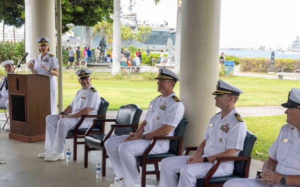 Destroyer Squadron (DESRON) 1 Change of Command