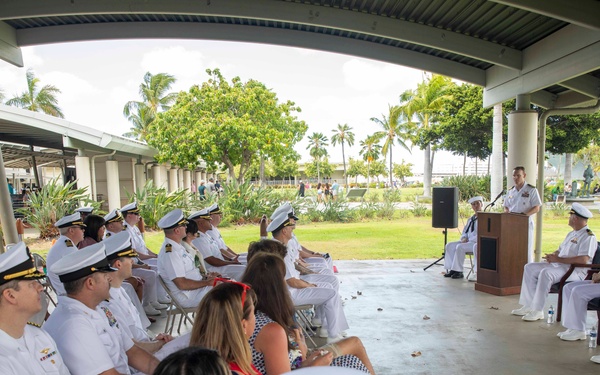 Destroyer Squadron (DESRON) 1 Change of Command