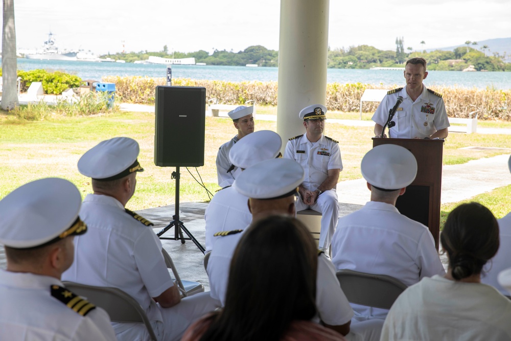 Destroyer Squadron (DESRON) 1 Change of Command
