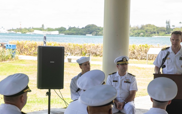 Destroyer Squadron (DESRON) 1 Change of Command