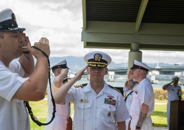 Destroyer Squadron (DESRON) 1 Change of Command