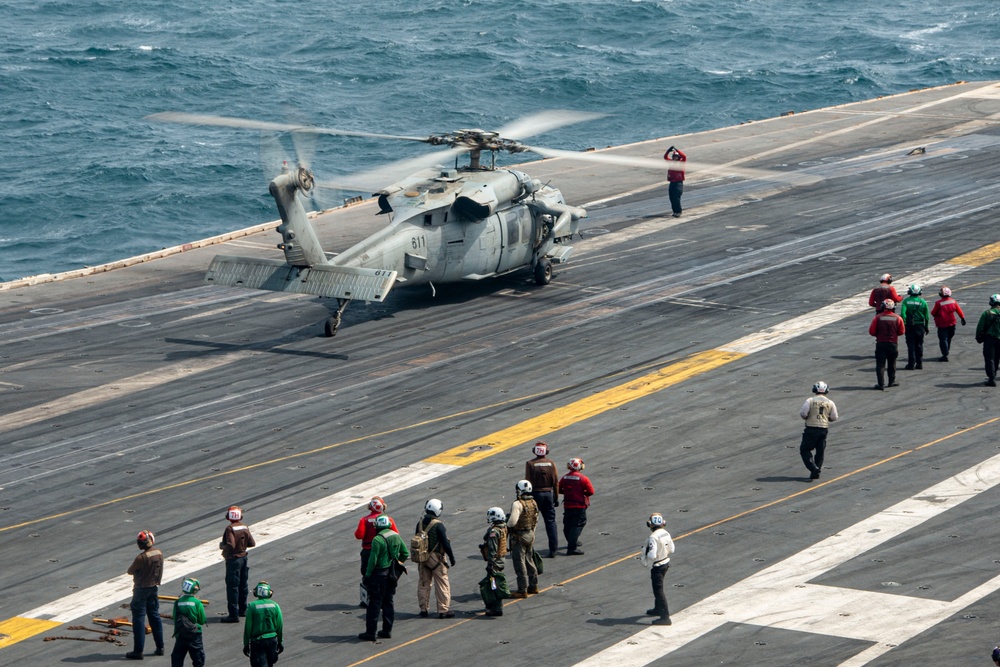 Nimitz Conducts Routine Operations