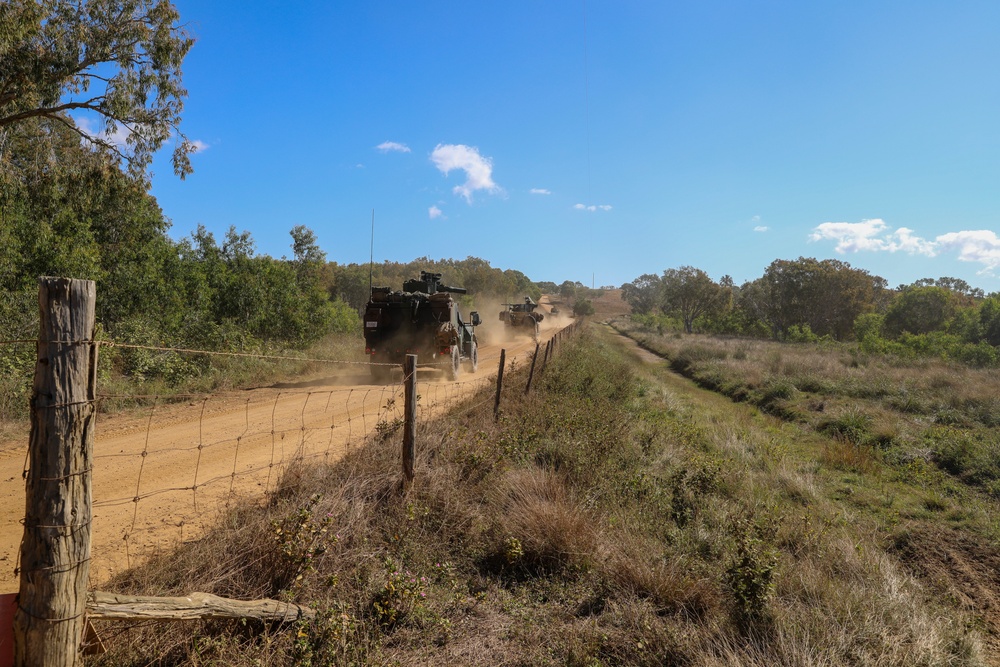 Marines make successful amphibious landing in Queensland, Australia