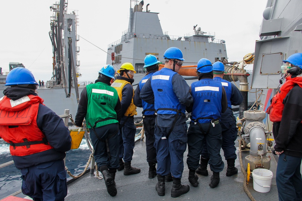 Pinckney conducts routine operations
