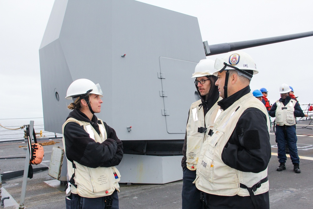 Pinckney conducts routine operations
