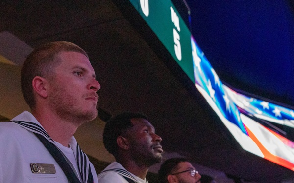 Sailors and Marines attend Seattle Storm game during Seattle Fleet Week 2025
