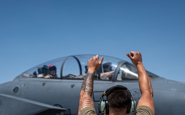 494th Expeditionary Fighter Generation Squadron conducts EOR Operations
