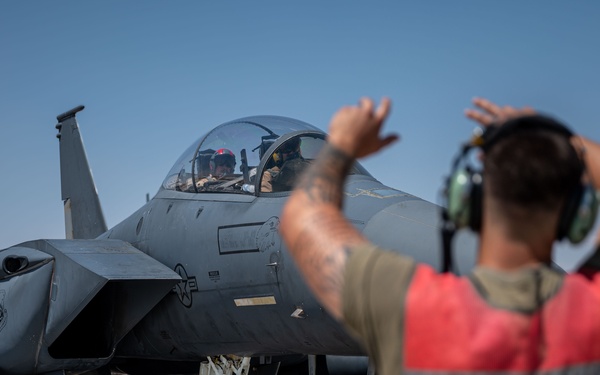 494th Expeditionary Fighter Generation Squadron conducts EOR Operations