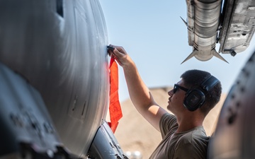 494th Expeditionary Fighter Generation Squadron conducts EOR Operations