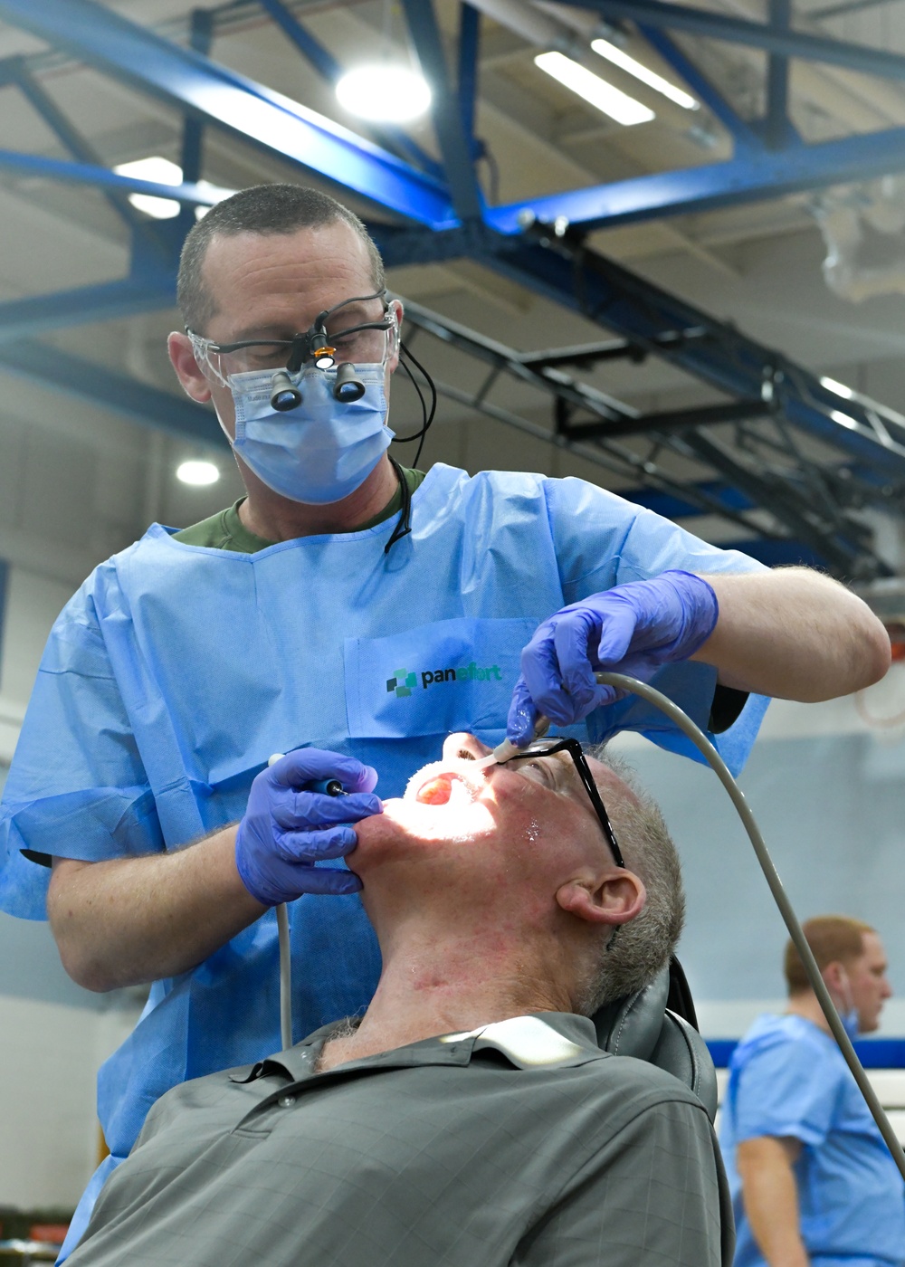 Service members provide no-cost care during IRT mission