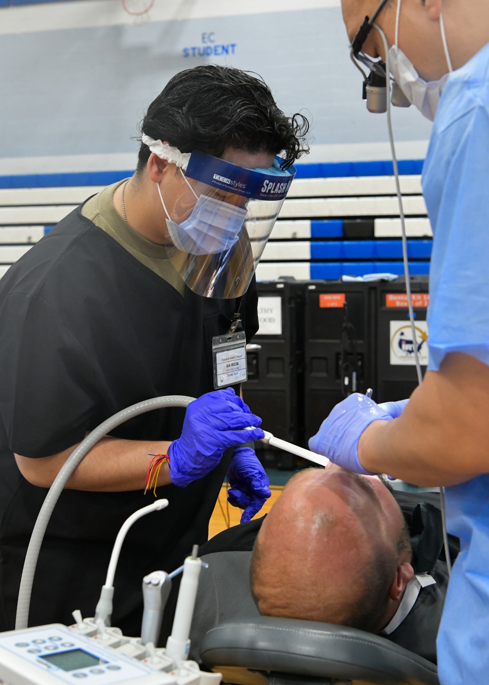 Service members provide no-cost care during IRT mission