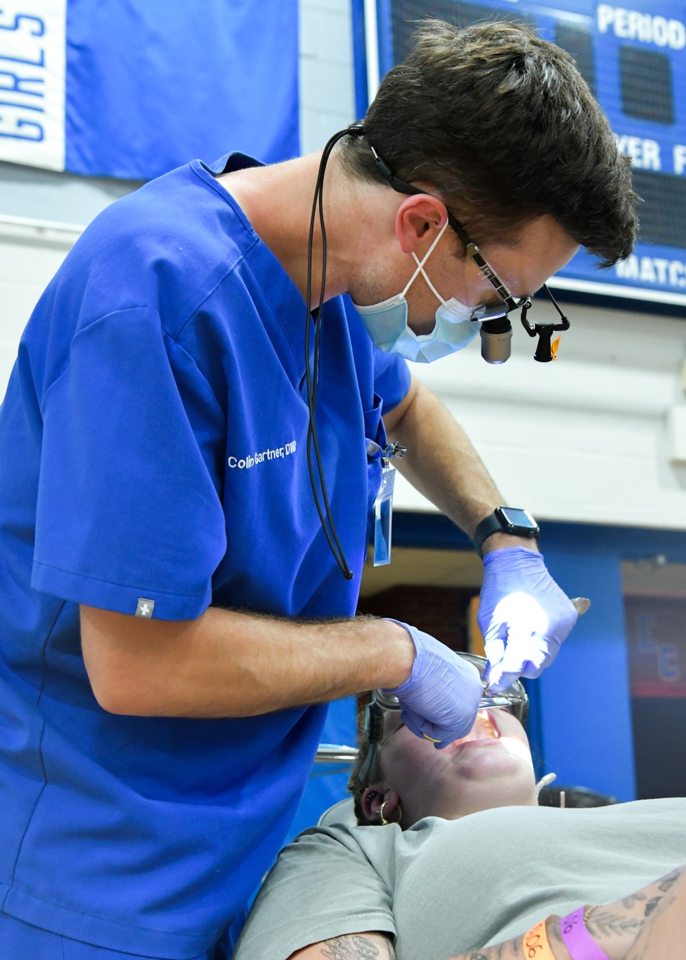Service members provide no-cost care during IRT mission