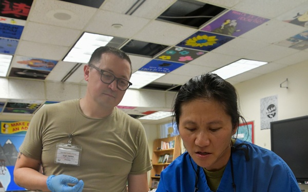 Service members enhance medical skills during IRT training