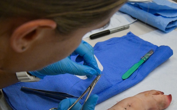 Service members enhance medical skills during IRT training