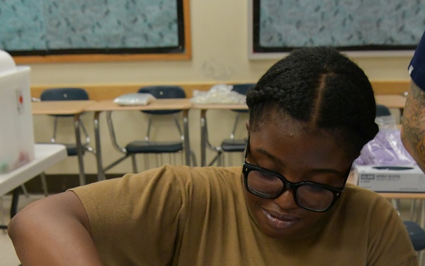 Service members enhance medical skills during IRT training