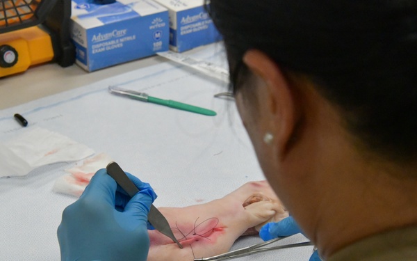 Service members enhance medical skills during IRT training