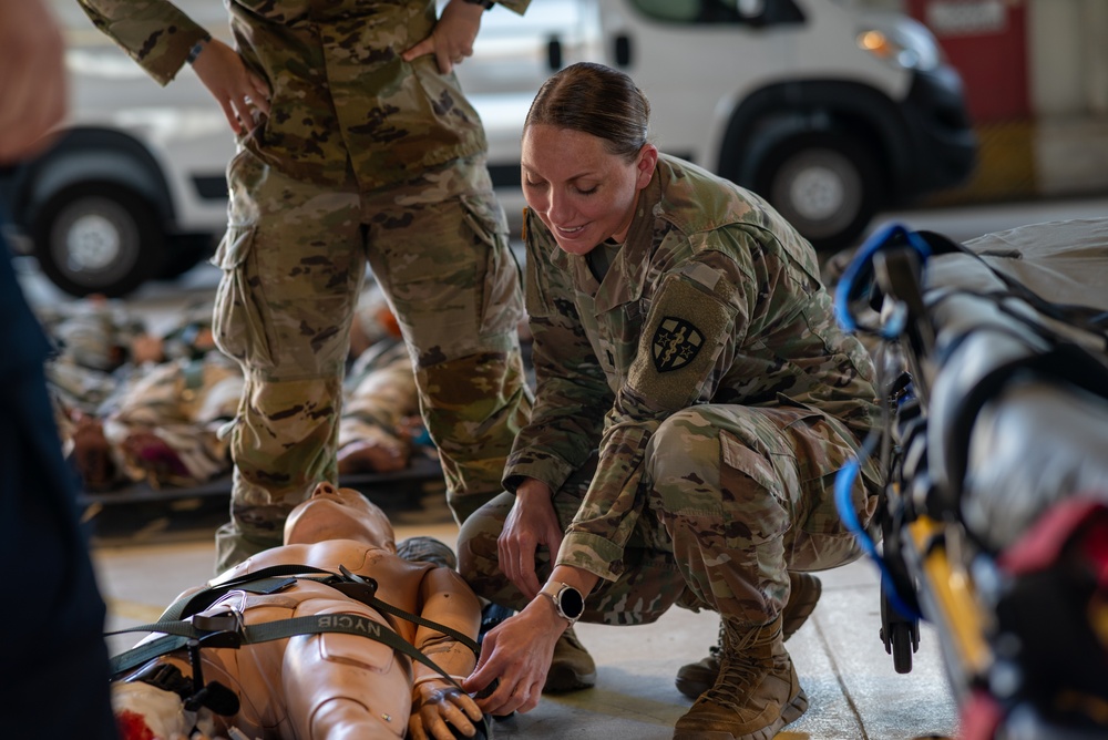 Army Reserve and Air Force Join Forces for Large-Scale Medical Evacuation Exercise at Ultimate Caduceus 2025
