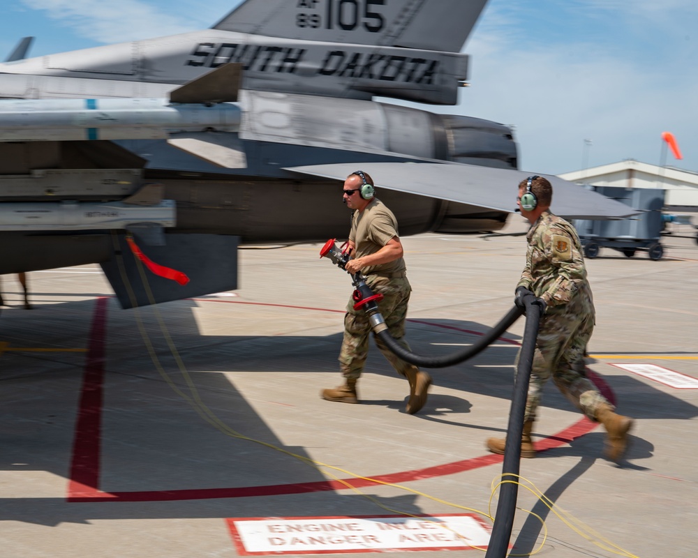 114th FW Airmen stay mission ready through Integrated Combat Turns