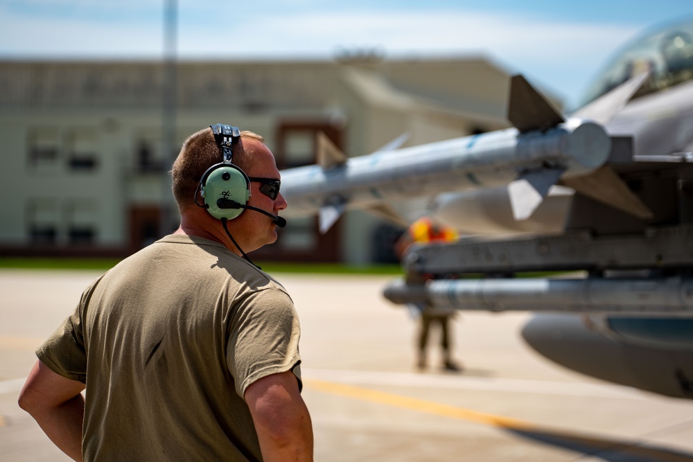 114th FW Airmen stay mission ready through Integrated Combat Turns
