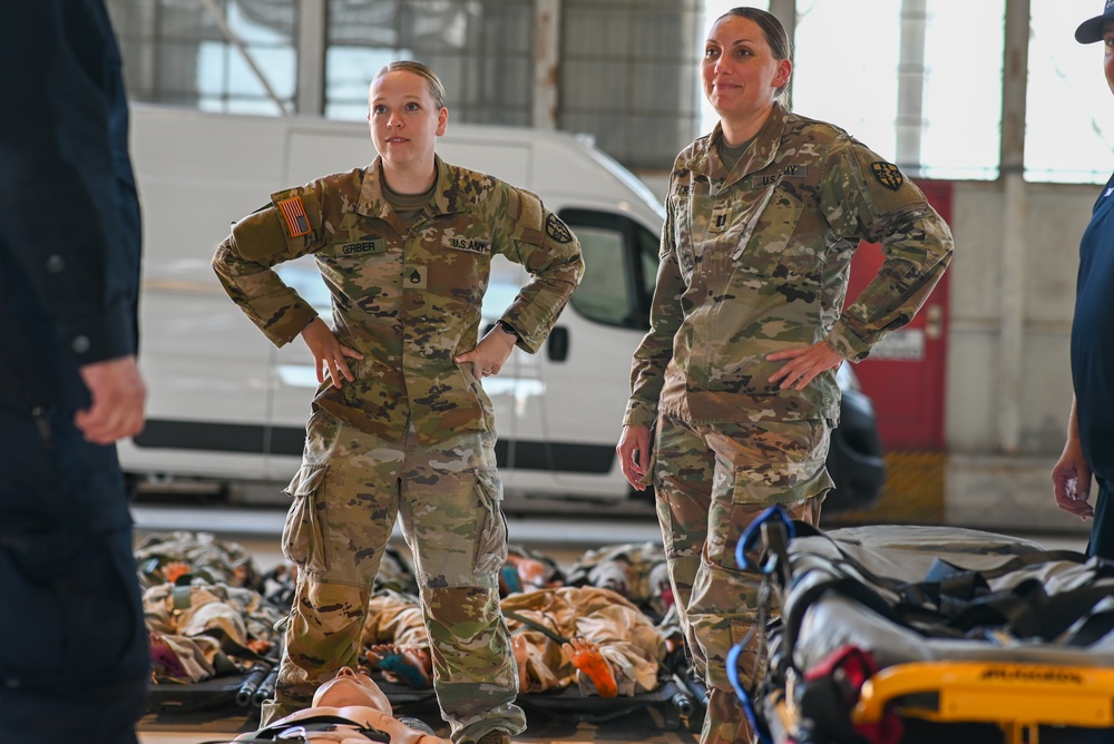 Army Reserve and Air Force Join Forces for Large-Scale Medical Evacuation Exercise at Ultimate Caduceus 2025
