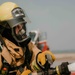 Fire Emergency Services train in live fire simulation