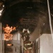 Fire Emergency Services train in live fire simulation
