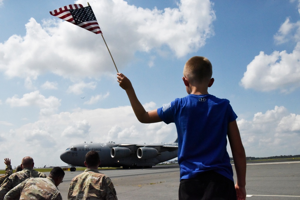 The 145th Airlift Wing Deploys Airmen Overseas