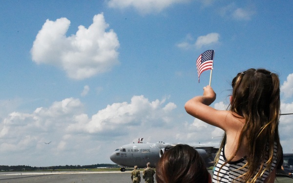 The 145th Airlift Wing Deploys Airmen Overseas