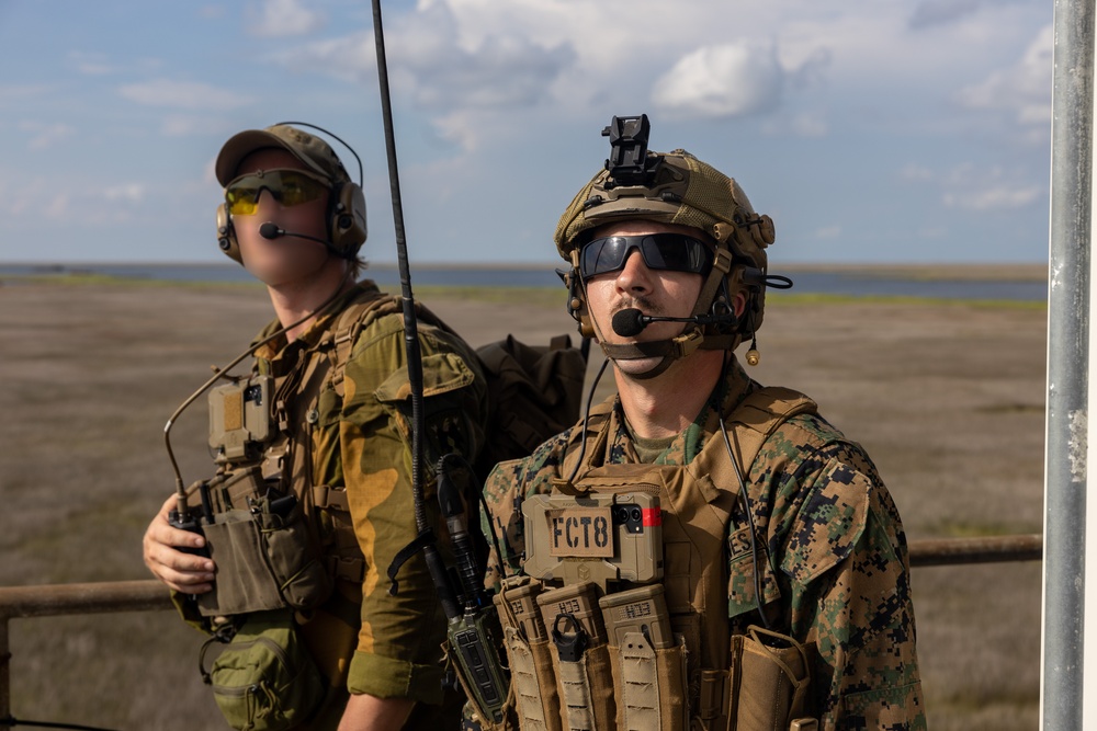 2nd ANGLICO &amp; NATO Allies Conduct Close Air Support Training During Burmese Chase 25