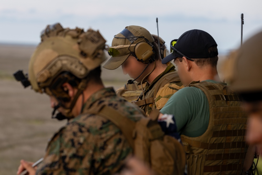 2nd ANGLICO &amp; NATO Allies Conduct Close Air Support Training During Burmese Chase 25