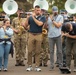 The Royal Edinburgh Military Tattoo rehearsal at Redford Barracks