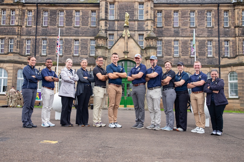 The Royal Edinburgh Military Tattoo rehearsal at Redford Barracks